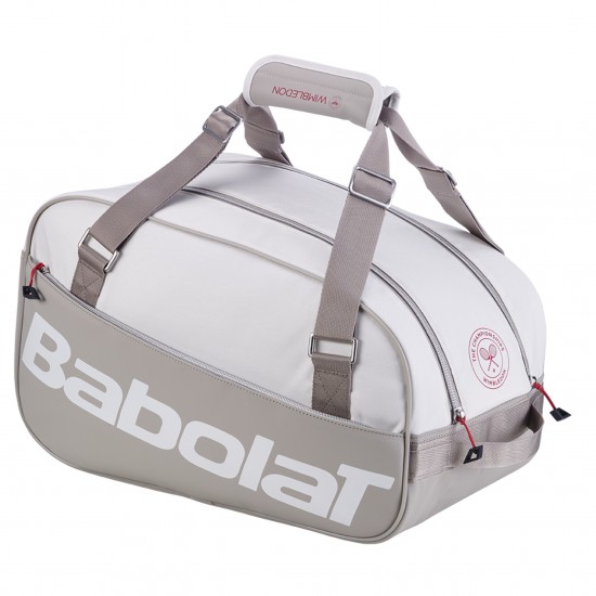 MOCHILA BABOLAT COURT S WIMBLEDON - BRANCA/CINZA MOCHILA BABOLAT COURT S WIMBLEDON - BRANCA/CINZA